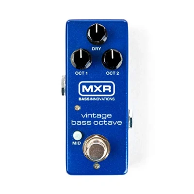 Immagine di MXR M280 VINTAGE BASS OCTAVE MINI, Pedale Octaver per Basso, CONTROLLI:Oct 1,Dry,Oct2,Mid,Trimpot