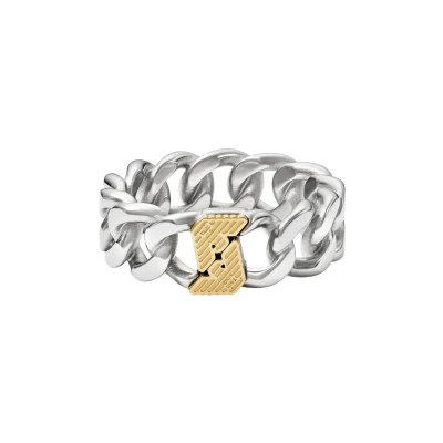 Immagine di Emporio Armani Anello da uomo multicolore in Acciaio inox EGS318504010, inossidabile, Nessuna pietra preziosa