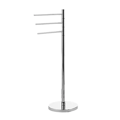 Immagine di Gedy 27311300000 Tracy bagno cromato, Misure e peso: 93,7X25X43,5 CM &amp; 2,984 KG, Porta asciugamano realizzato in metallo, Design R&amp;S, 2 anni di garanzia, Unica