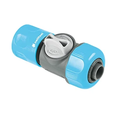Immagine di Cellfast Attacco rapido con valvola Ideal™ 1/2&quot;, Facile da Regolare, Design ergonomico, Plastica PC/ABS, Alta qualità, 52 330