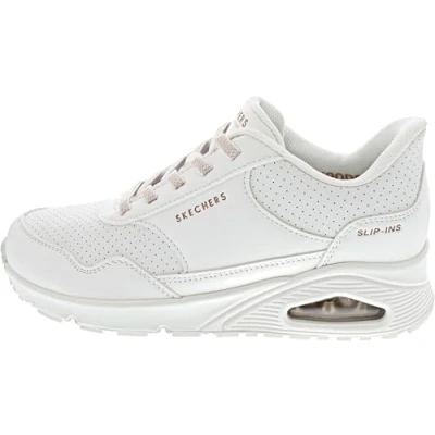 Immagine di Skechers Uno Banksia Luxe, Scarpe da Ginnastica Donna, Bianco, 37 EU
