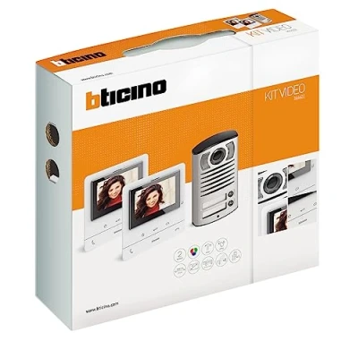 Immagine di Bticino Kit Video Classe 100 V16B Bifamigliare, Linea 2000