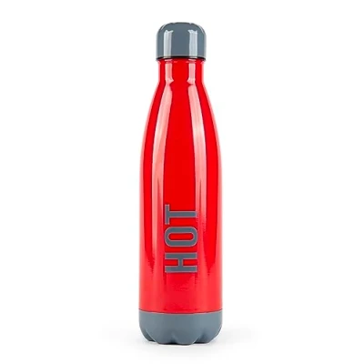 Immagine di Excelsa Hot/Cold Bottiglia Termica, 50 Cl., Rossa, Acciao INOX