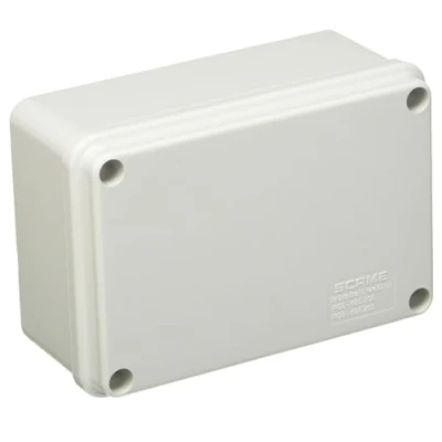 Immagine di POLY POOL PP0291 Scatola Cassetta di Derivazione Corrente, Esterna Copri Quadro Elettrico da Parete Rettangolare per Casa Made In Italy