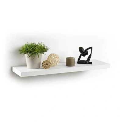 Immagine di Modul&#039;Home 6RAN792BC Mensola in MDF, 75 x 22,8 3,4 cm, Colore, Pannello Bianco, P22,8 cm