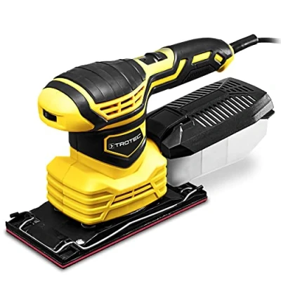 Immagine di TROTEC levigatrice PMSS 11‑220 multifunzione 200 Watt, livello di velocità 14.000 24.000 giri/min, cassetta raccolta polvere, triangolare
