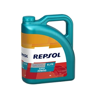 Immagine di Repsol RPP0103TFB Elite Super 20W 50 Olio motore per auto, 5 L