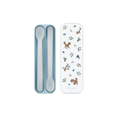 Immagine di Set 2 Cucchiai Lunghi con Astuccio Mio Forest Friends