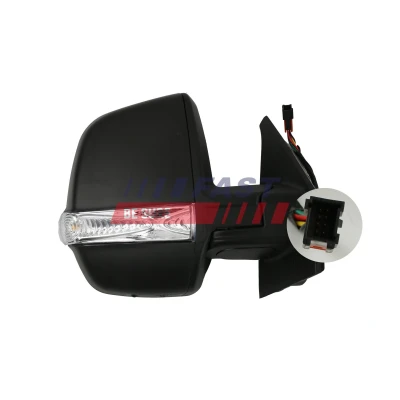 Immagine di Specchio retrovisore esterno Fast FT88351 Dx nero elettrico regolabile dall&#039;interno, con sensore temperatura, termico