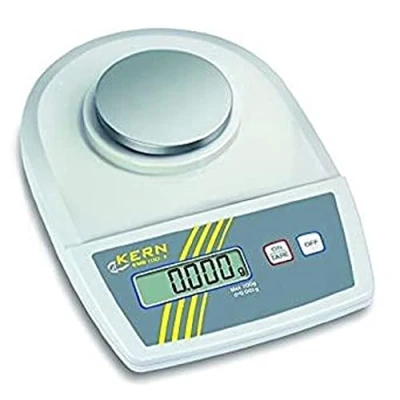 Immagine di Kern EMB 100 3 Bilancia per lettere Portata max. 0.1 kg Risoluzione 0.001 g rete elettrica, a batteria Argento