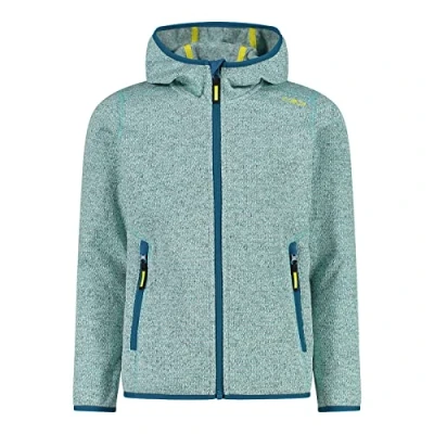 Immagine di CMP Giacca in Knit Tech da bambini con cappuccio fisso, Acqua Lake Lemonade, 98