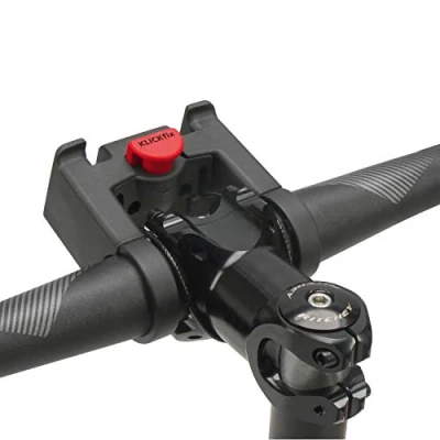 Immagine di KlickFix Adattatore manubrio imballato, nero, universale, adatto per manubri con 22 26 mm e oversize 31,8 di diametro