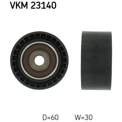 Immagine di SKF VKM 23140 Galoppino/Guidacinghia, Cinghia dentata CITROËN: C3 II, Xsara Picasso, C2 Hatchback, PEUGEOT: 206 307 SW, 308 I Hatchback