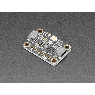 Immagine di Adafruit AS7341 Sensore di luce/colore multispettrometro a 10 canali, 16 sensori lunghezza d&#039;onda, bianco e vicino IR, compatibile con Arduino, Raspberry Pi