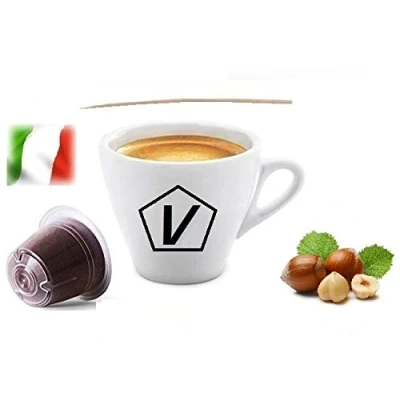 Immagine di Capsule Compatibili Nespresso®, Miscela Nocciola Linea Espresso (Kit Assaggio 20 Capsule)