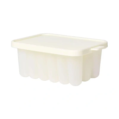 Immagine di Bibs Vassoio per congelatore alimenti bambini BIBS. Facile da conservare, è compatibile con il distributore di BIBS, anti rovesciamento, include coperchio, senza BPA Ivory