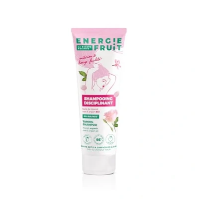 Immagine di ENERGIE FRUIT Shampoo senza solfati Olio di monoii, rosa e argan BIO Capelli secchi duri Vegano 250 ml