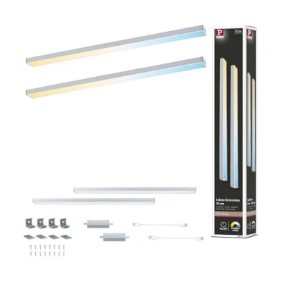 Immagine di Paulmann Inline Kit di espansione lampade sottopensili LED 4 W Bianco caldo Cromo (opaco)