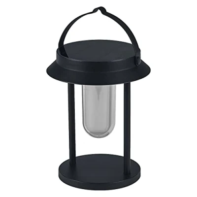 Immagine di LEDVANCE SMART+ lampada da tavolo solare esterno Bluetooth, con luce bianca (3000K) e colorata, senza alimentazione, fino a 5 ore di autonomia al 100% luce, ricaricabile, protezione IP44, nera