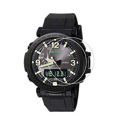 Immagine di Zshion Pellicola protettiva per schermo Casio PRG 600/650, durezza 9H, in vetro temperato, PRG600/650, con anti impronte, trasparente senza bolle (2 pezzi)