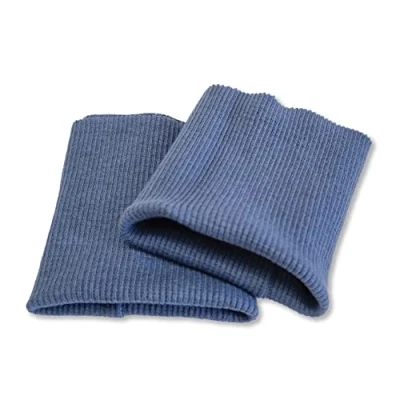 Immagine di USIT, Polsi in Cotone, 8x9 cm, Ideali per Riparare Maglie e Felpe, 1 Paio, Avion