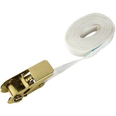 Immagine di Xavax Cinghia di ancoraggio sicurezza con cricchetto per asciugatrice, colore: Bianco/Grigio