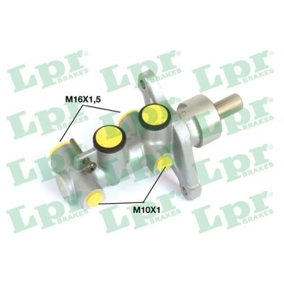 Immagine di LPR 1024 Pompa Freno 20,64 Alluminio 10 x 1 (2), 16 1,5 (2)
