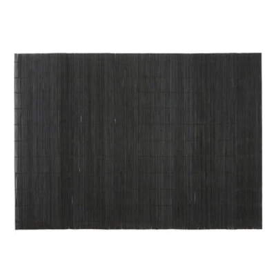 Immagine di Bamboomn brand Bamboo Placemat/sushi Rolling Mat 32,4 x 47 cm 5 opzioni di colore 4/6/8 pezzi Black