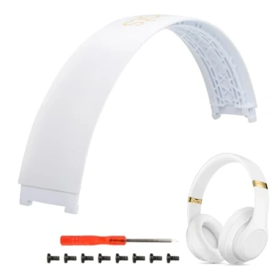 Immagine di Studio 2 Kit di riparazione per Fascia capelli 3, compatibile con 3.0 / Wireless (B0500 B0501) superiore (Studio3, bianco)