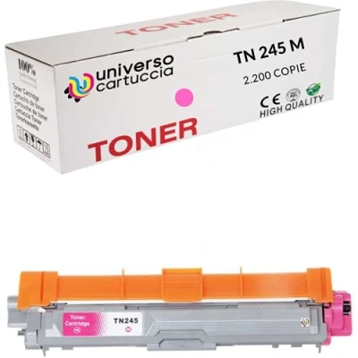Immagine di universo cartuccia® Rebuilt TN241 TN245 TN 241 245 Brother HL 3140CW 3150CDW 3170CDW MFC 9340CDW 9140CDN 9330CDW 9130CW DCP 9020CDW 9015CDW(1,MAGENTA)