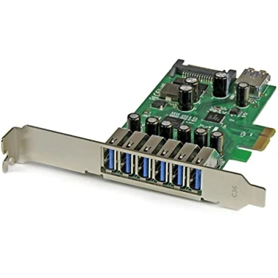 Immagine di STARTECH SCHEDA PCIE USB3.0 A 7 PORTE