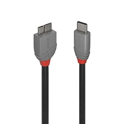 Immagine di LINDY 0.5M USB 3.2 TYPE C TO MICRO B CABLE