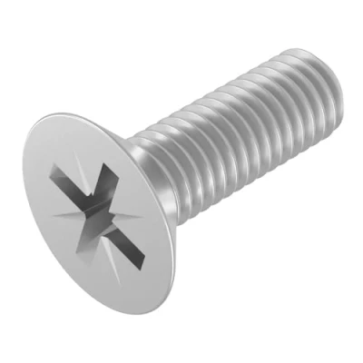 Immagine di SECCARO Viti a testa svasata M5 x 16 mm, in acciaio inox V2A VA A2, DIN 965, Phillips PZ, filettatura completa, 20 pezzi