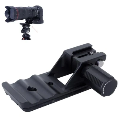 Immagine di iShoot Base ad anello di ricambio per treppiede compatibile con Canon RF 24 105 mm F2.8 L IS USM Z, staffa supporto Arca Swiss Fit Piastra a sgancio rapido stabilizzatore morsetto