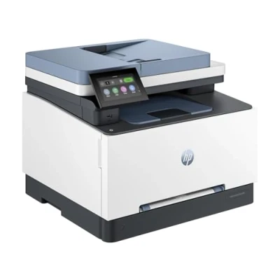 Immagine di HP Color LaserJet Pro MFP 3302sdwg, stampante laser multifunzione a colori, stampa fronte/retro automatica, alta velocità di stampa, touchscreen CGD, Wi Fi, Ethernet, USB, Wolf Security