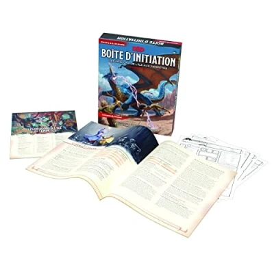 Immagine di Dungeons &amp; Dragons Scatola di Iniziazione: i draghi dell&#039;Isola alle tempeste (versione francese)