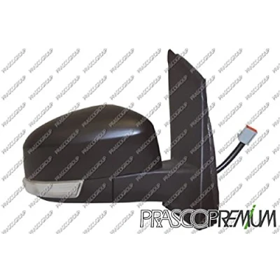 Immagine di Specchio retrovisore esterno Prasco FD4267313P Premium Dx con la prima mano elettrico termico, regolabile dall&#039;interno FORD: Focus 2, 2 Kombi