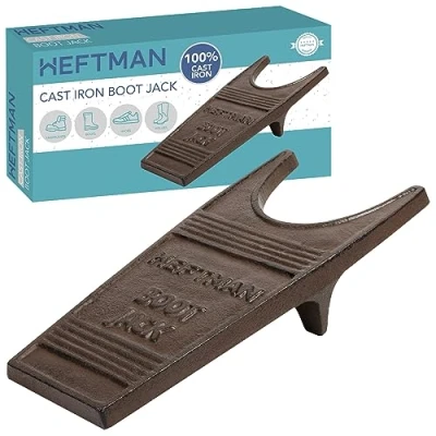 Immagine di HEFTMAN Martinetto per stivali in ghisa Estrattore di gomma rustico e resistente alla corrosione (1 kg)