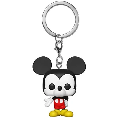 Immagine di Funko Pop! Keychain: Disney Mickey Mouse Standard Characters Mini Figura in Vinile da Collezione novità Portachiavi Riempitivi per Calze Idea Regalo Merchandising Ufficiale