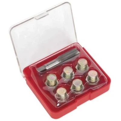 Immagine di SEALEY VS615 Kit riparazione, filetto vite scarico dell&#039;olio 7 1.5 M15 Valigetta di plastica