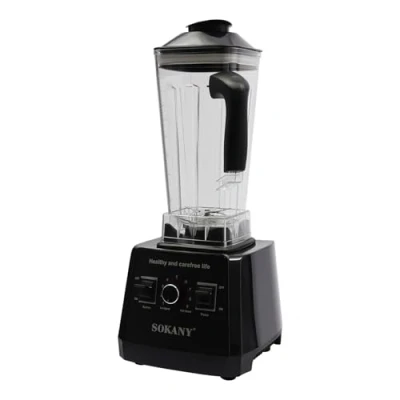 Immagine di Smoothie Maker, frullatore di succhi, ad alte prestazioni, in vetro, 3 1 [2,5 l, e macinacaffè, funzione autopulente, 5000 W