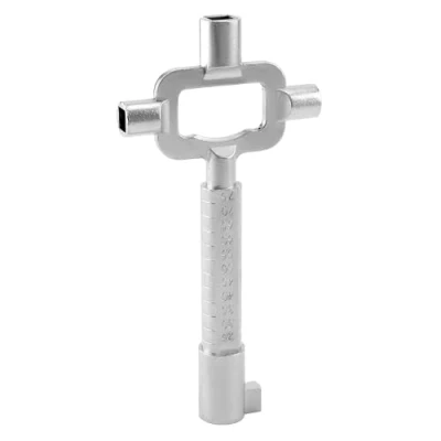 Immagine di QWORK® Corta Chiave Universale Per Serrature, Multifunzione, Passpartout Chiave, In Lega Di Zinco