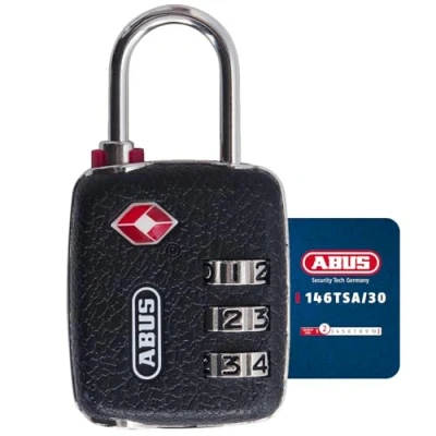 Immagine di ABUS 570179 146TSA/30_B Candado combinacion para Aduanas TSA 30 mm rugoso 3 dígitos blister