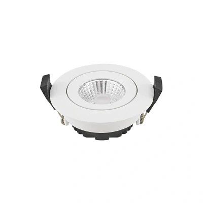 Immagine di Sigor LED spot da incasso a soffitto Diled, Ø 8,5 cm, 6 W, 3.000 K, bianco