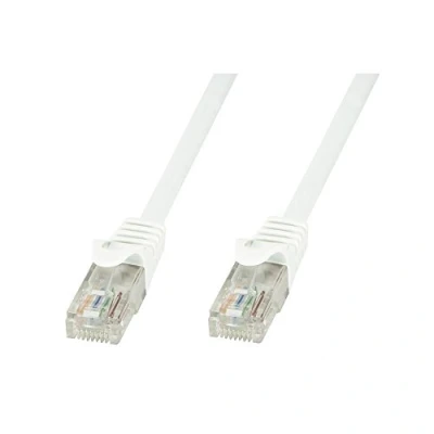Immagine di Techly Professional 029594 Cavo di Rete Patch in Rame Cat.6 Bianco UTP 2m