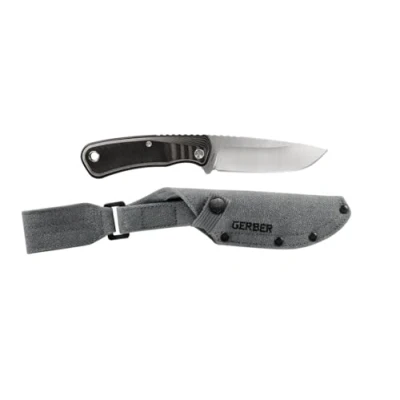 Immagine di Gerber Coltello da sopravvivenza con fodero, Downwind Fixed DP, Lunghezza lama: 10,8 cm, G10/7Cr17MoV, Nero, 30 001817