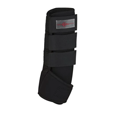 Immagine di Kerbl 320132 Set di 4 Ghette in Gomma Sintetica, Colore: Nero