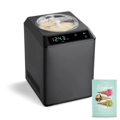 Immagine di SPRINGLANE Macchina per gelato e yogurtiera Erika con compressore autoraffreddante 250 W (Erika 2 in 1, 2,5 L)