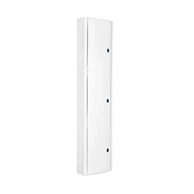 Immagine di Tatay 4480002 Mobile Da Bagno Verticale Con 3 Porte, Plastica, Bianco, ‎22 X 10 90.5 Cm