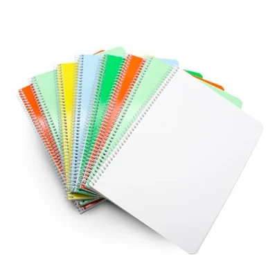 Immagine di DOJA Barcelona Quaderno A5 Fogli Bianchi 8 Pezzi Quaderni con Copertina Morbida 80 Lisci Notebook Colorati Casuali Disegno per Viaggio, Vacanze, Studio...